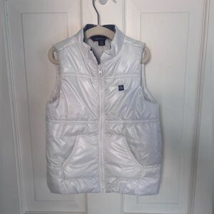 Calvin Klein Kids White Puffer Vest 2T EUC